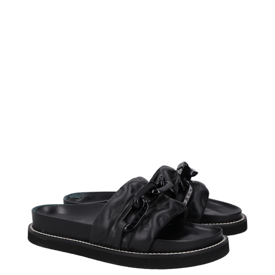 Louis Vuitton Sunset Flat Comfort Mule Slide Sandal