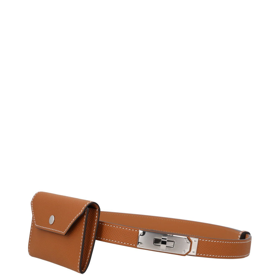 Hermès Kelly Pocket Belt 18 Gold Epsom Palladium Hardware