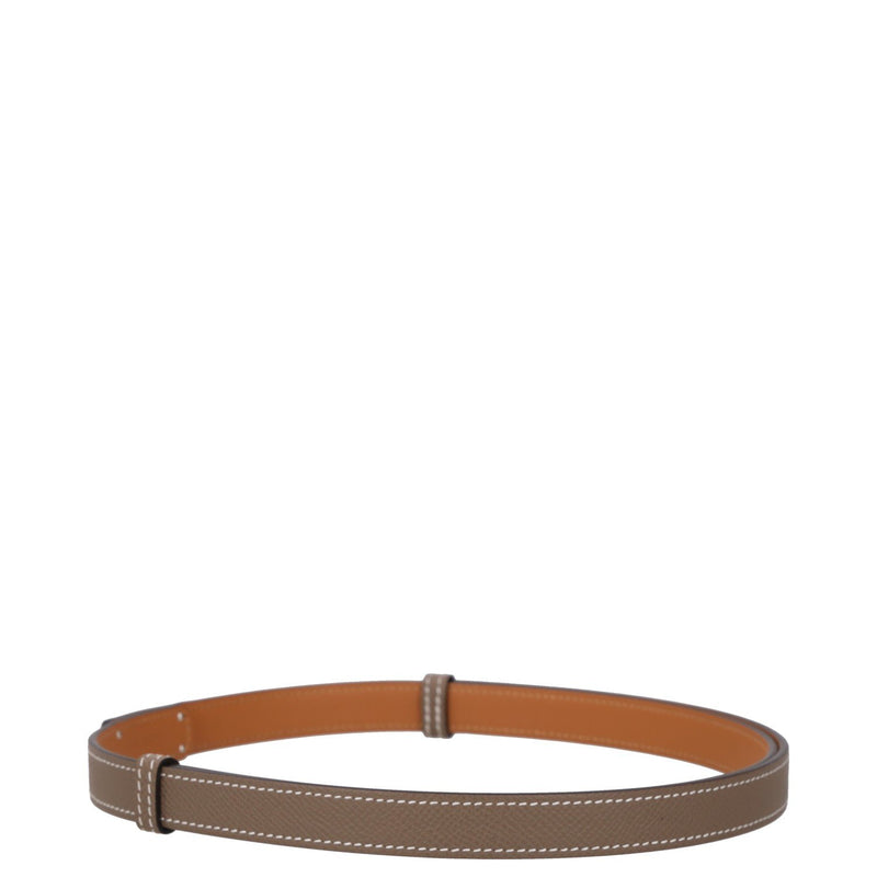 Hermès Leather belt in Epsom calfskin with Kelly buckle 18