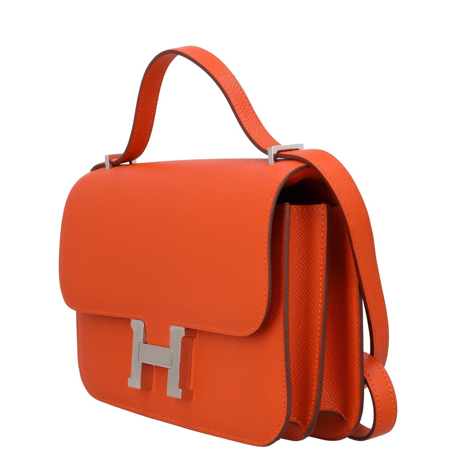 Hermès Constance Elan Bag with Palladium Hardware 25