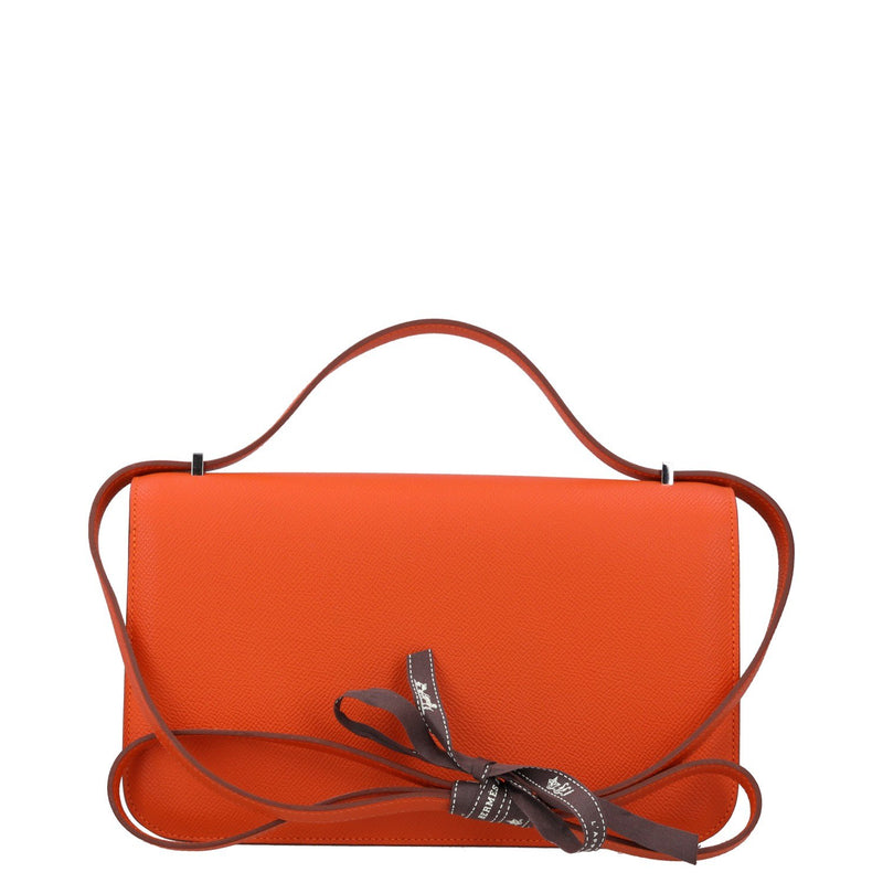 Hermès Constance Elan Bag with Palladium Hardware 25