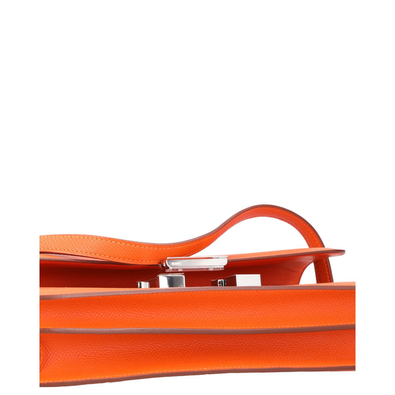 Hermès Constance Elan Bag with Palladium Hardware 25