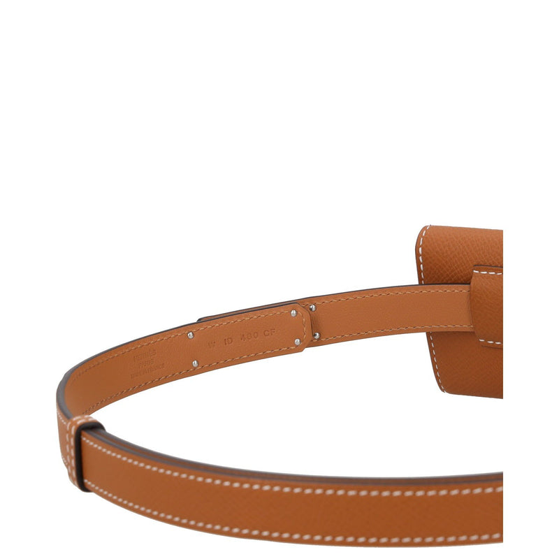 Hermès Kelly Pocket Belt 18 Gold Epsom Palladium Hardware