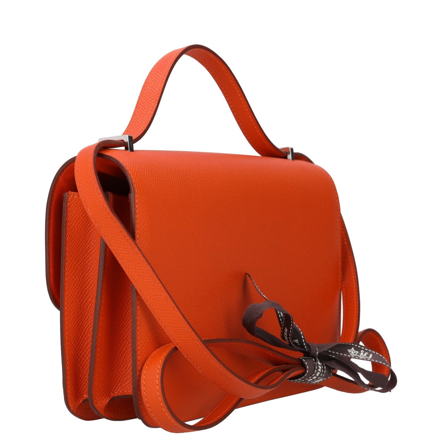 Hermès Constance Elan Bag with Palladium Hardware 25