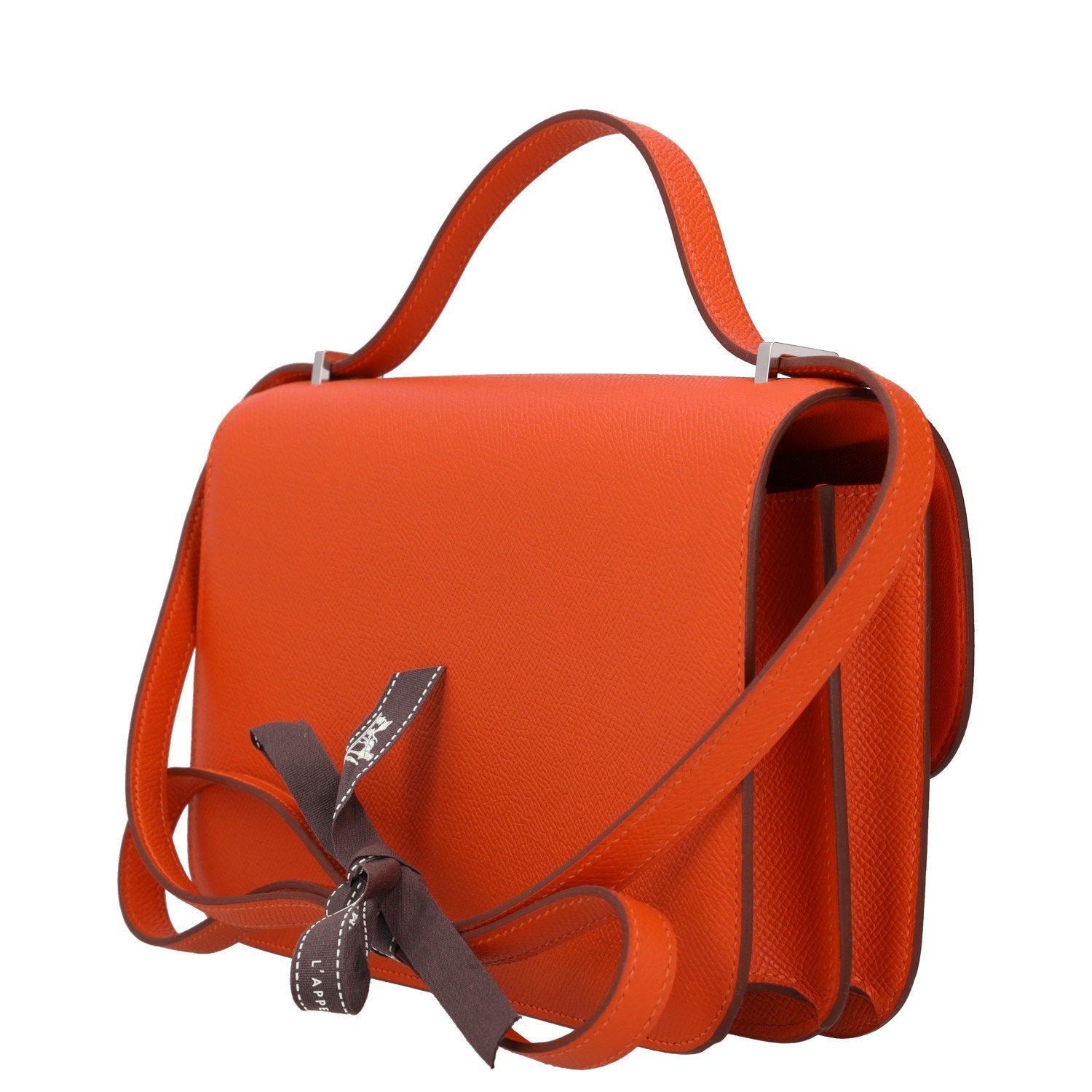 Hermès Constance Elan Bag with Palladium Hardware 25