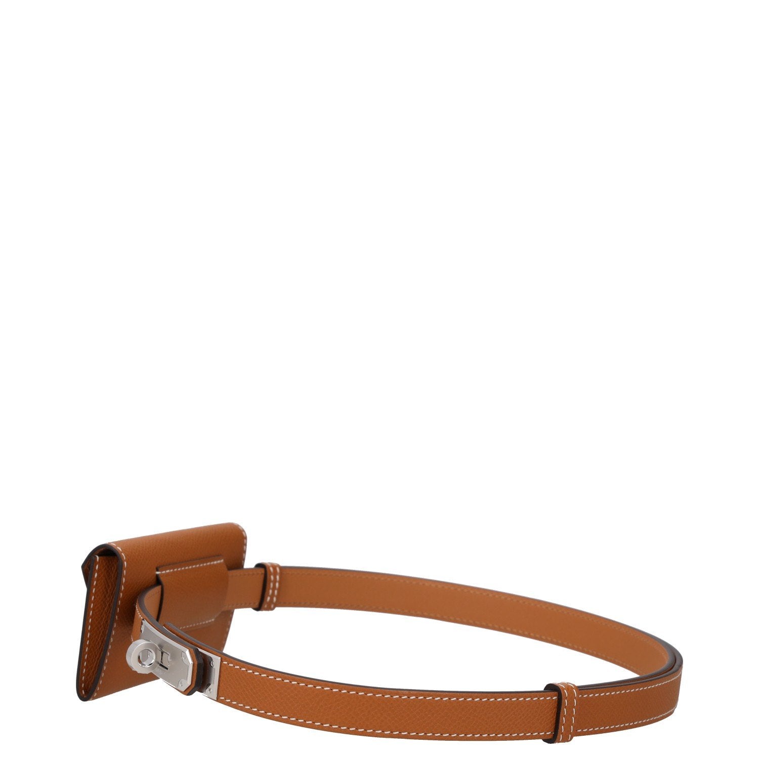 Hermès Kelly Pocket Belt 18 Gold Epsom Palladium Hardware