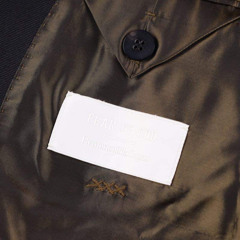 Fear of God X Ermenegildo Zegna Single Breasted Blazer Jacket