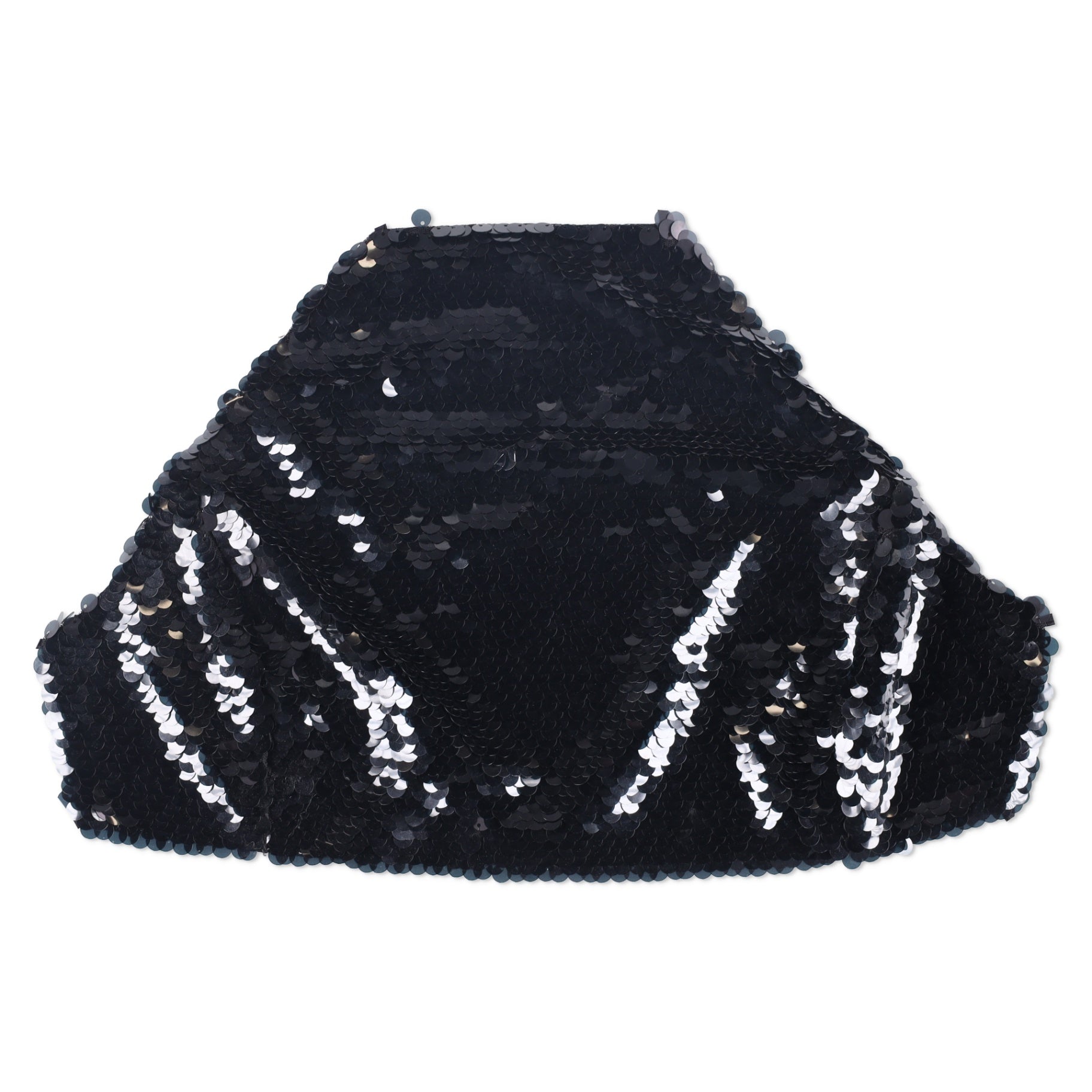 Magda Butrym Sequined Halterneck Crop Top