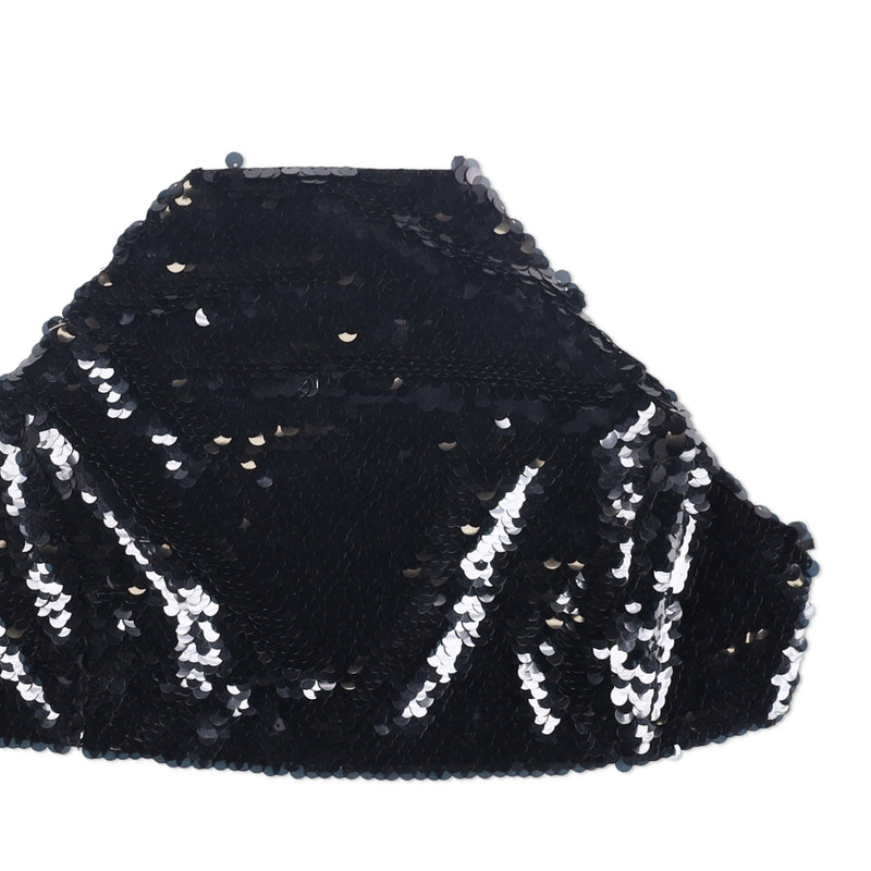 Magda Butrym Sequined Halterneck Crop Top