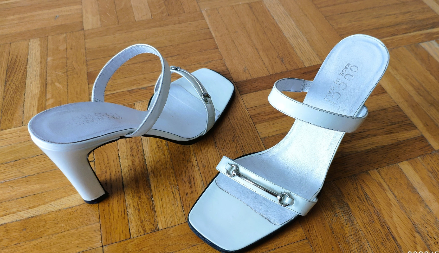 Gucci Heeled Shoes 37 White