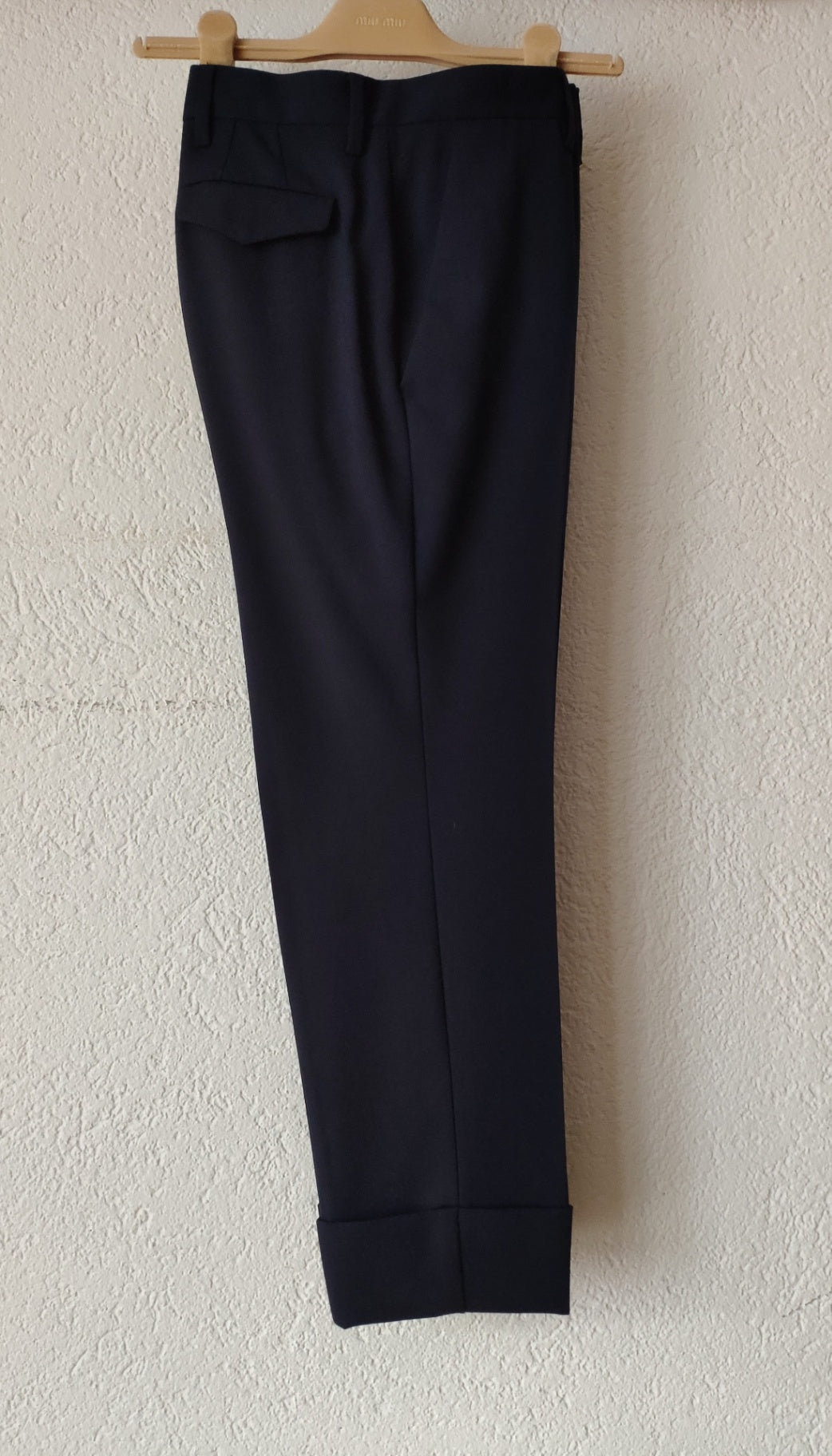 Miu Miu Trousers 40 Blue