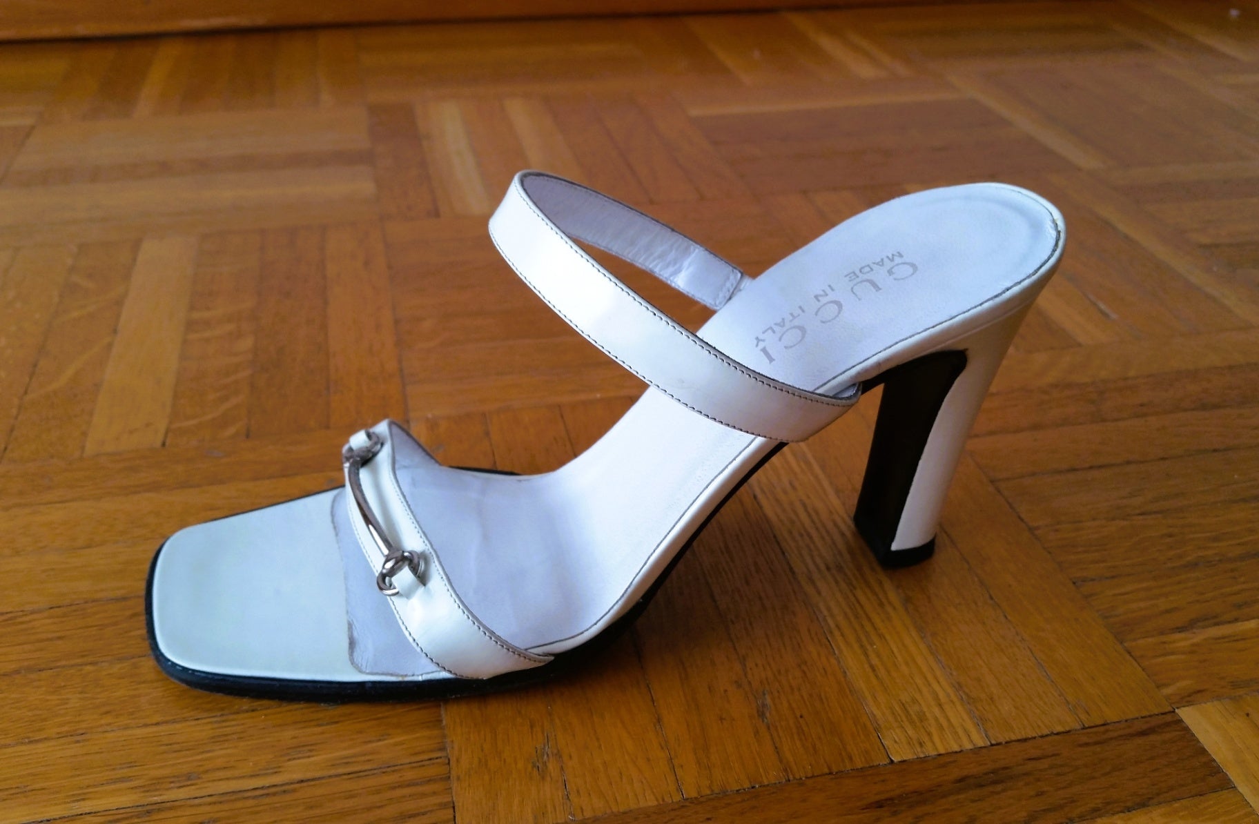 Gucci Heeled Shoes 37 White