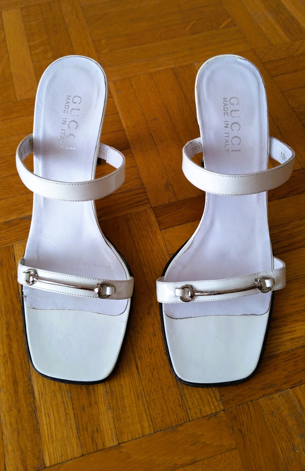 Gucci Heeled Shoes 37 White