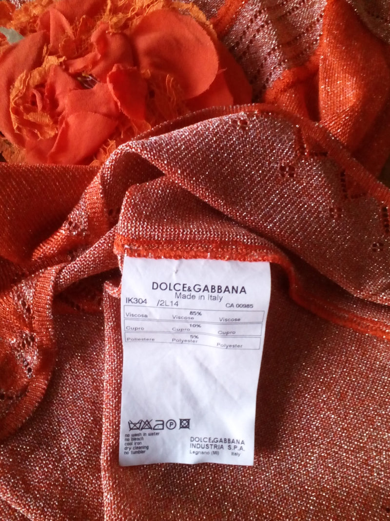 DOLCE&GABBANA VISCOSE BLEND TANK TOP