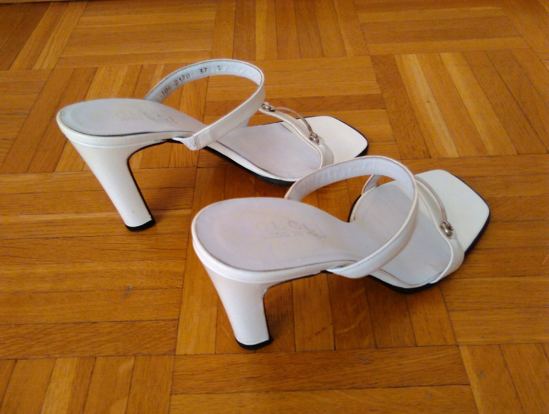 Gucci Heeled Shoes 37 White