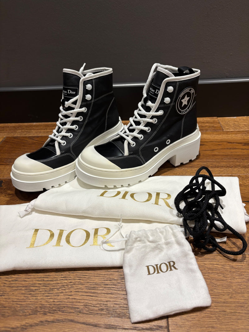 Christian Dior Trainers 38 Black and white