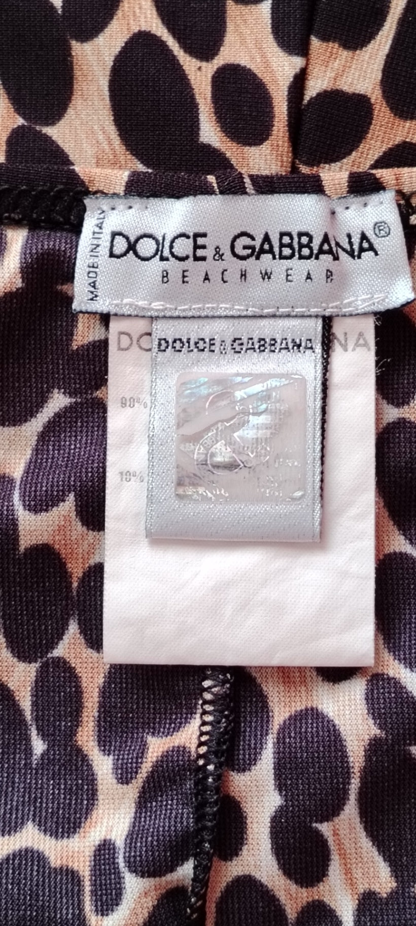 Dolce & Gabbana Beachwear Leopard Print Cover-Up