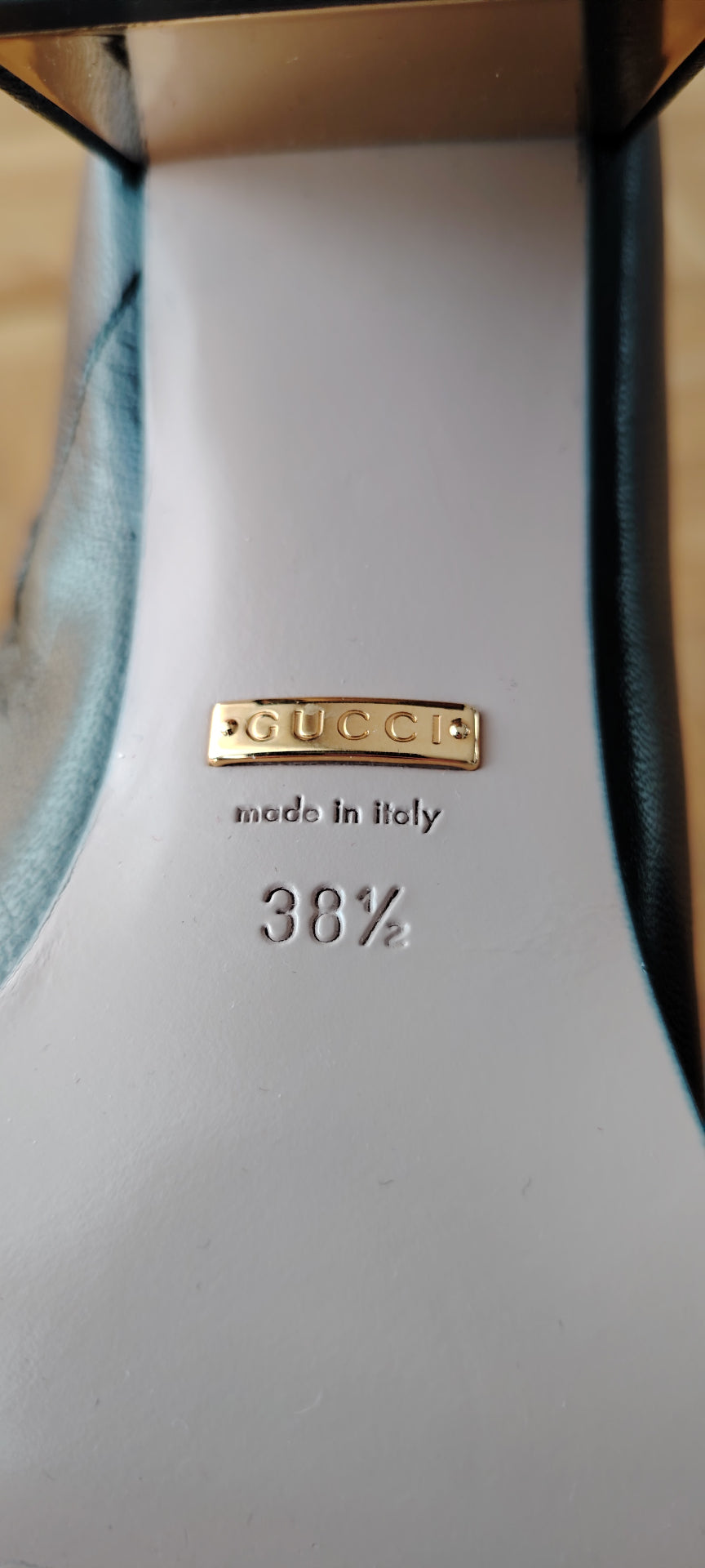 Gucci Shoes 38.5 Black