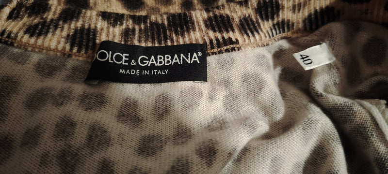 Dolce & Gabbana Clothing 40 IT Animal Print