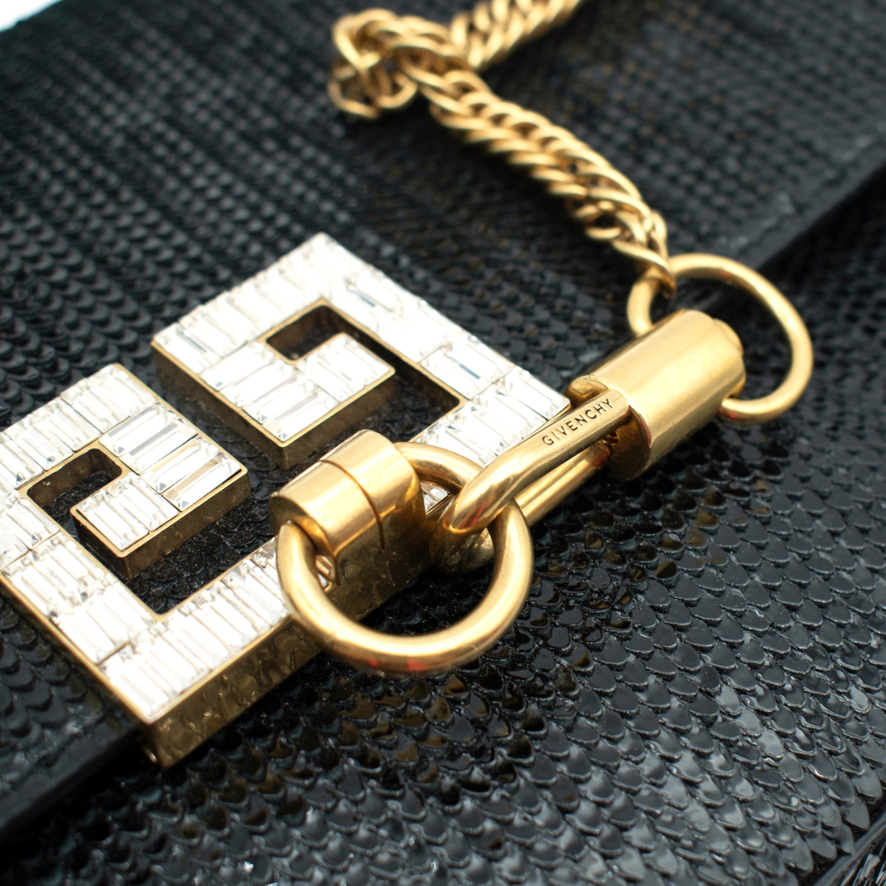 Givenchy Sequin Pocket Charm Shoulder Bag