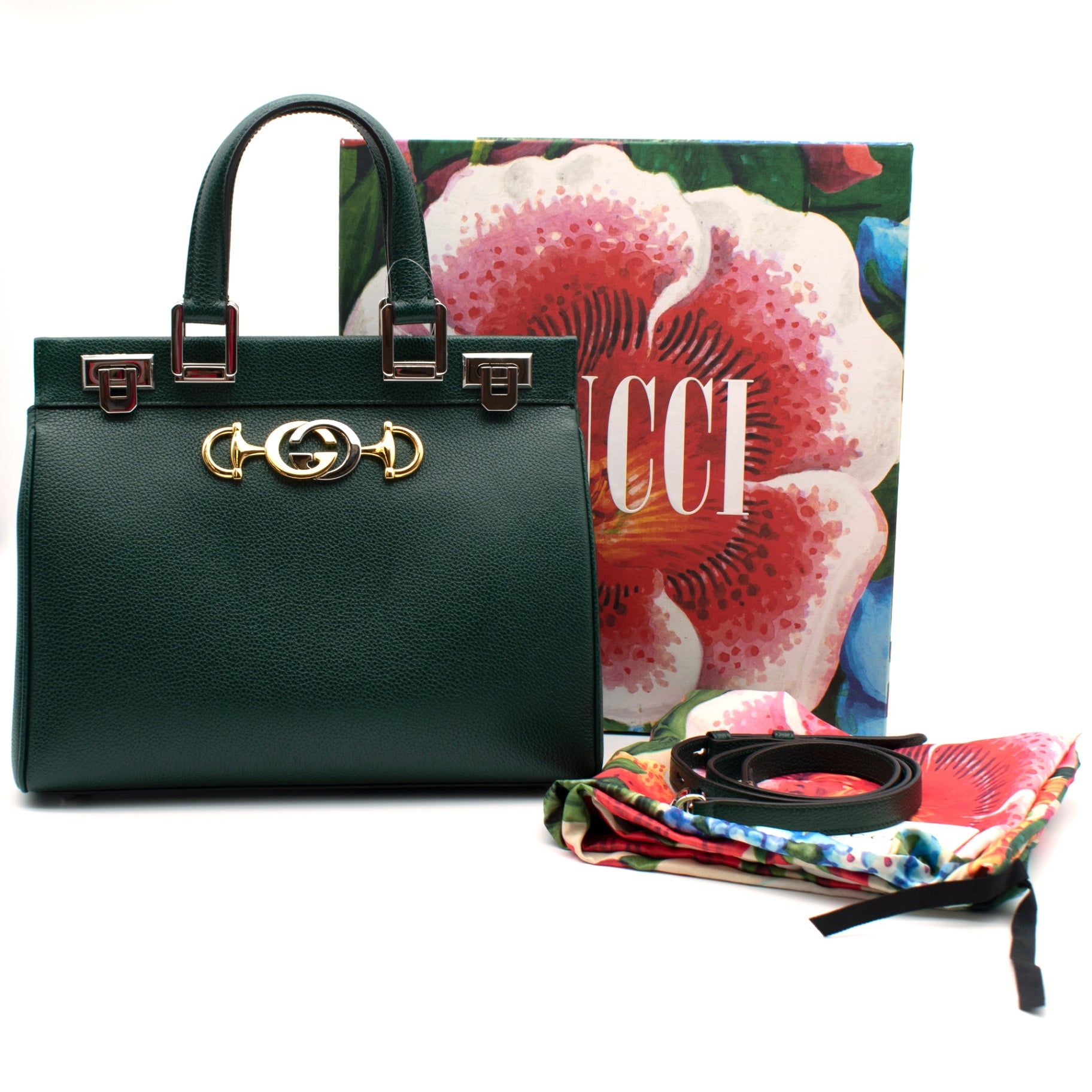 Gucci Zumi Small Leather Handbag