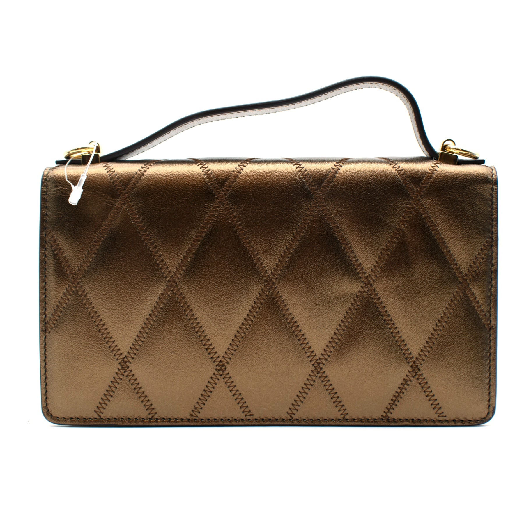 Givenchy Metallic Bronze Mini Crossbody Bag