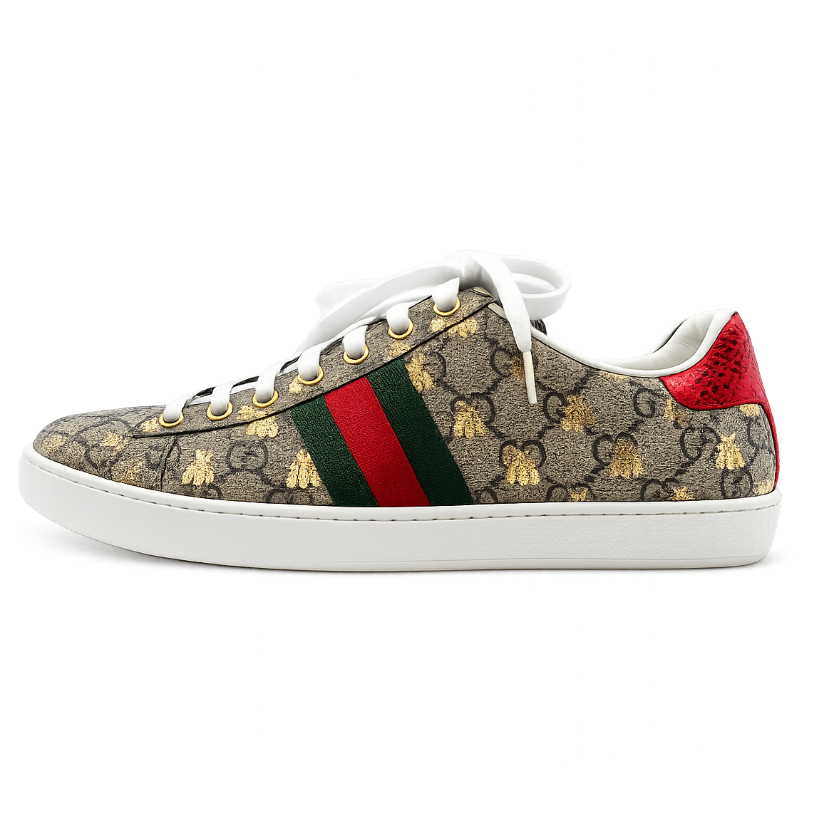 Gucci Ace GG Supreme Bees Trainers