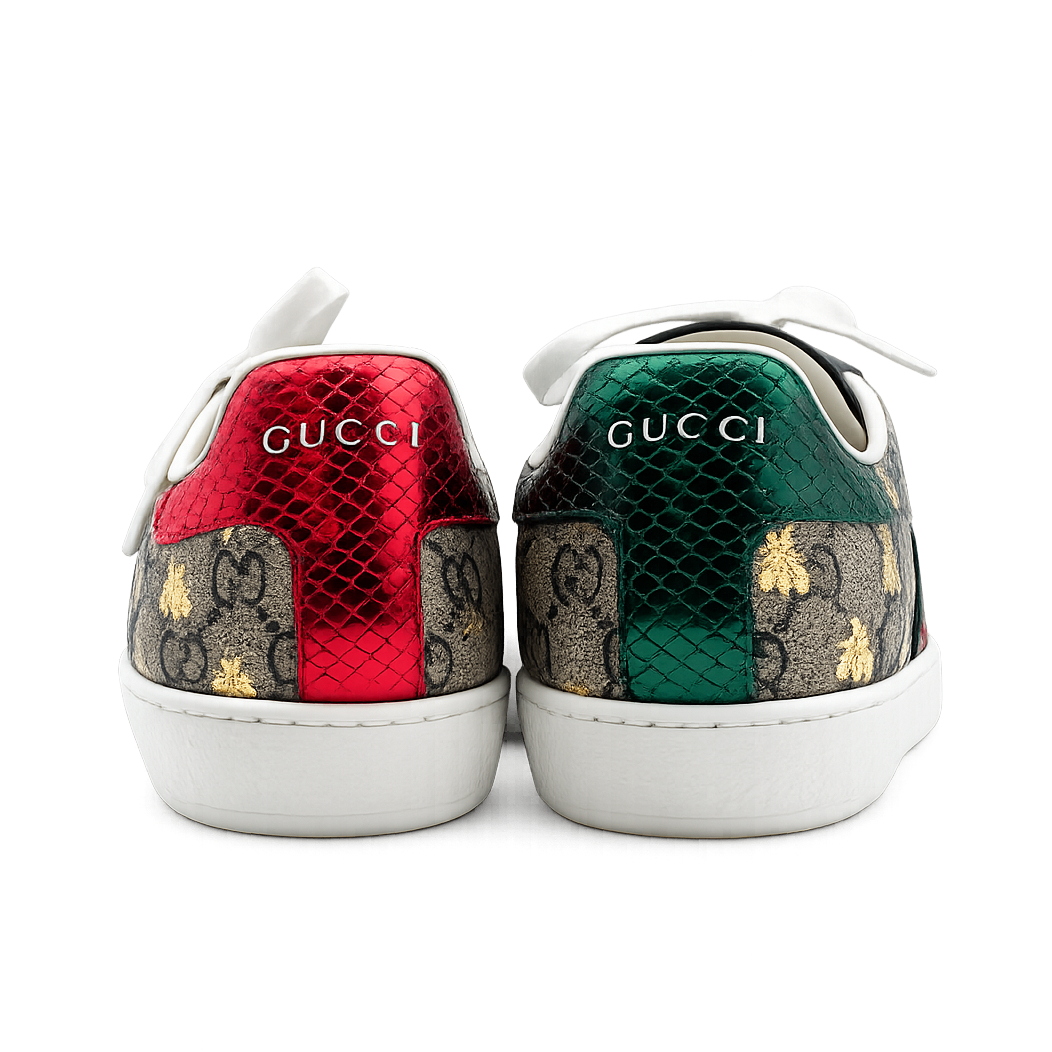 Gucci Ace GG Supreme Bees Trainers