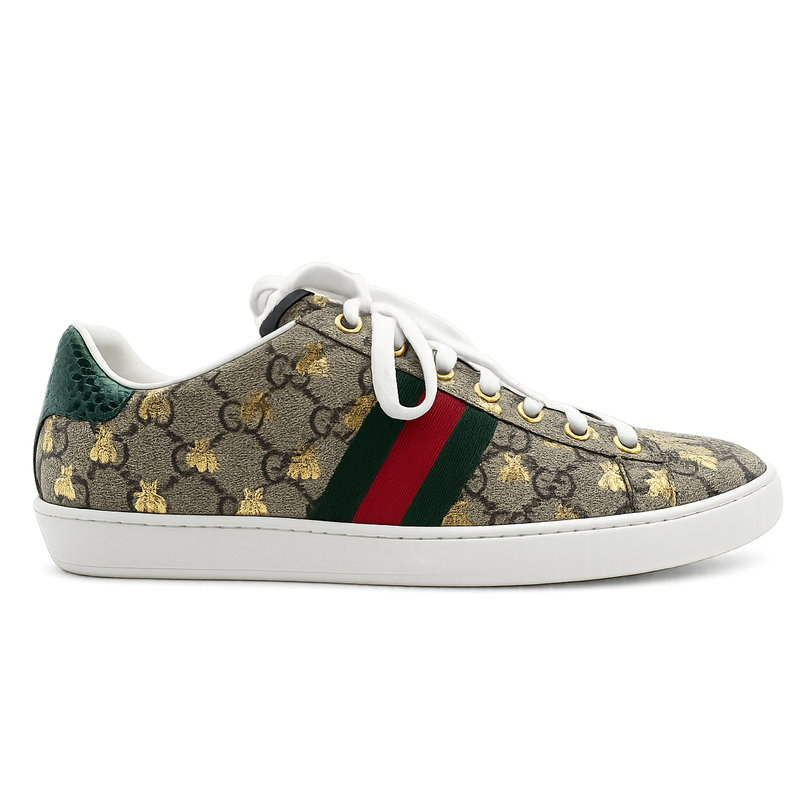 Gucci Ace GG Supreme Bees Trainers