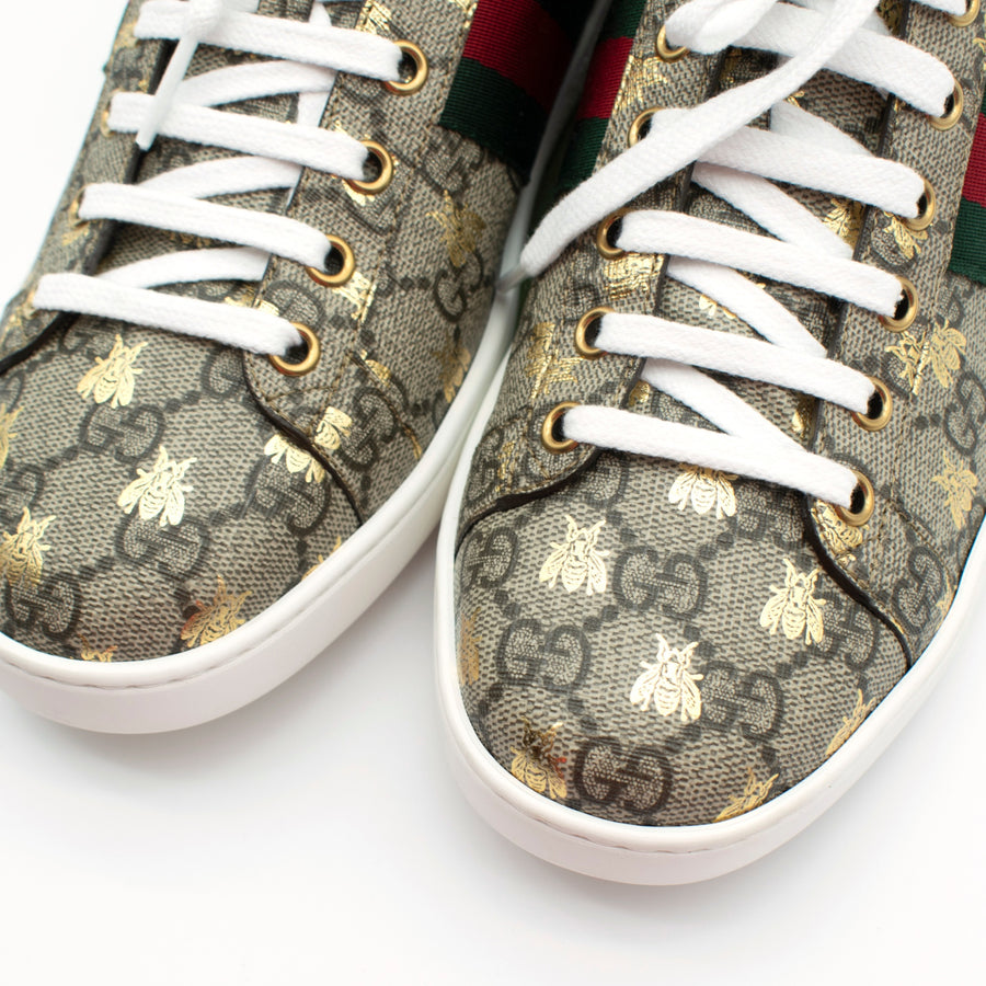 Gucci Ace GG Supreme Bees Trainers