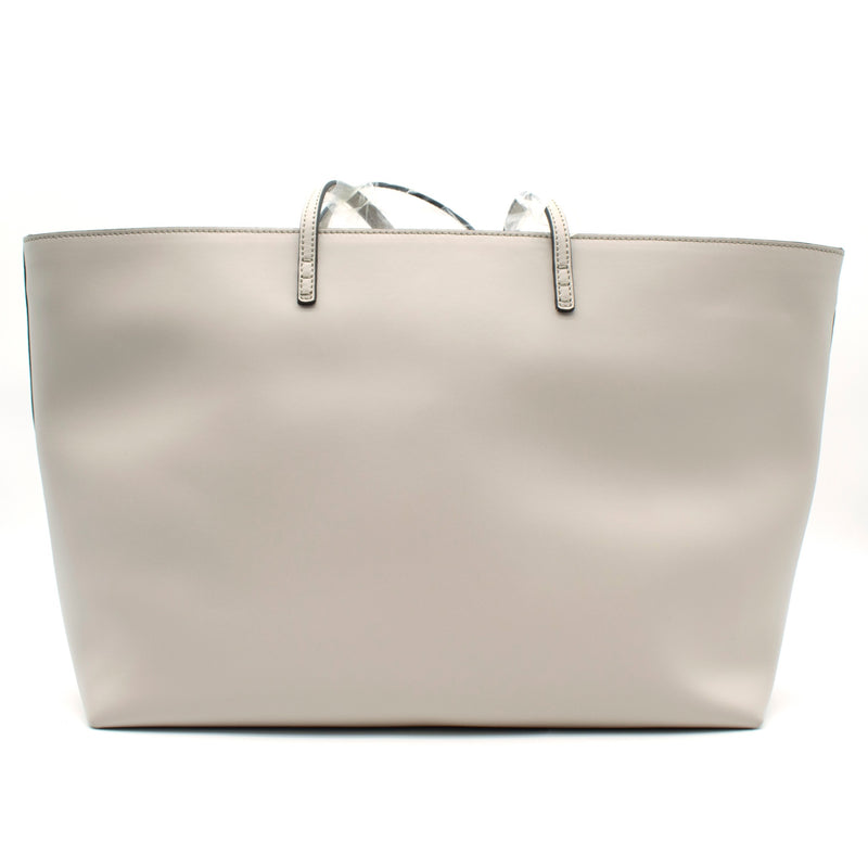 Fendi Vitello Liberty Lucido Metal Monster Eyes Medium Roll Tote