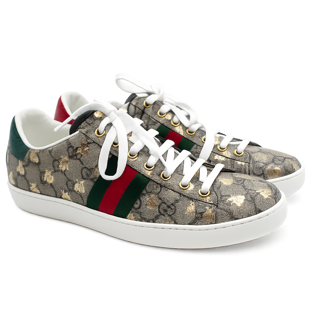 Gucci Ace GG Supreme Bees Trainers