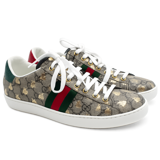 Gucci Ace GG Supreme Bees Trainers