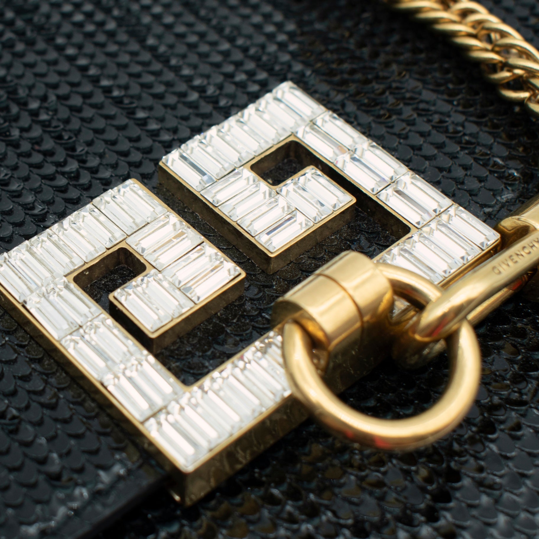 Givenchy Sequin Pocket Charm Shoulder Bag