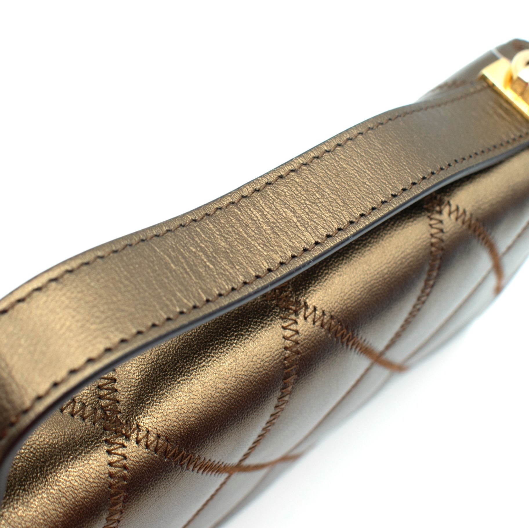 Givenchy Metallic Bronze Mini Crossbody Bag