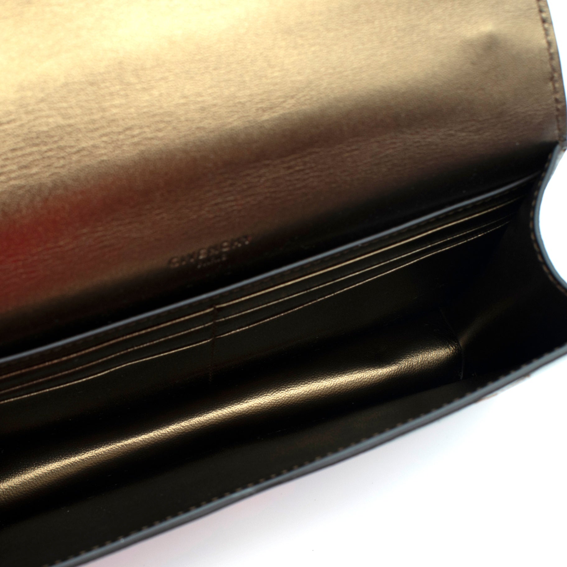 Givenchy Metallic Bronze Mini Crossbody Bag