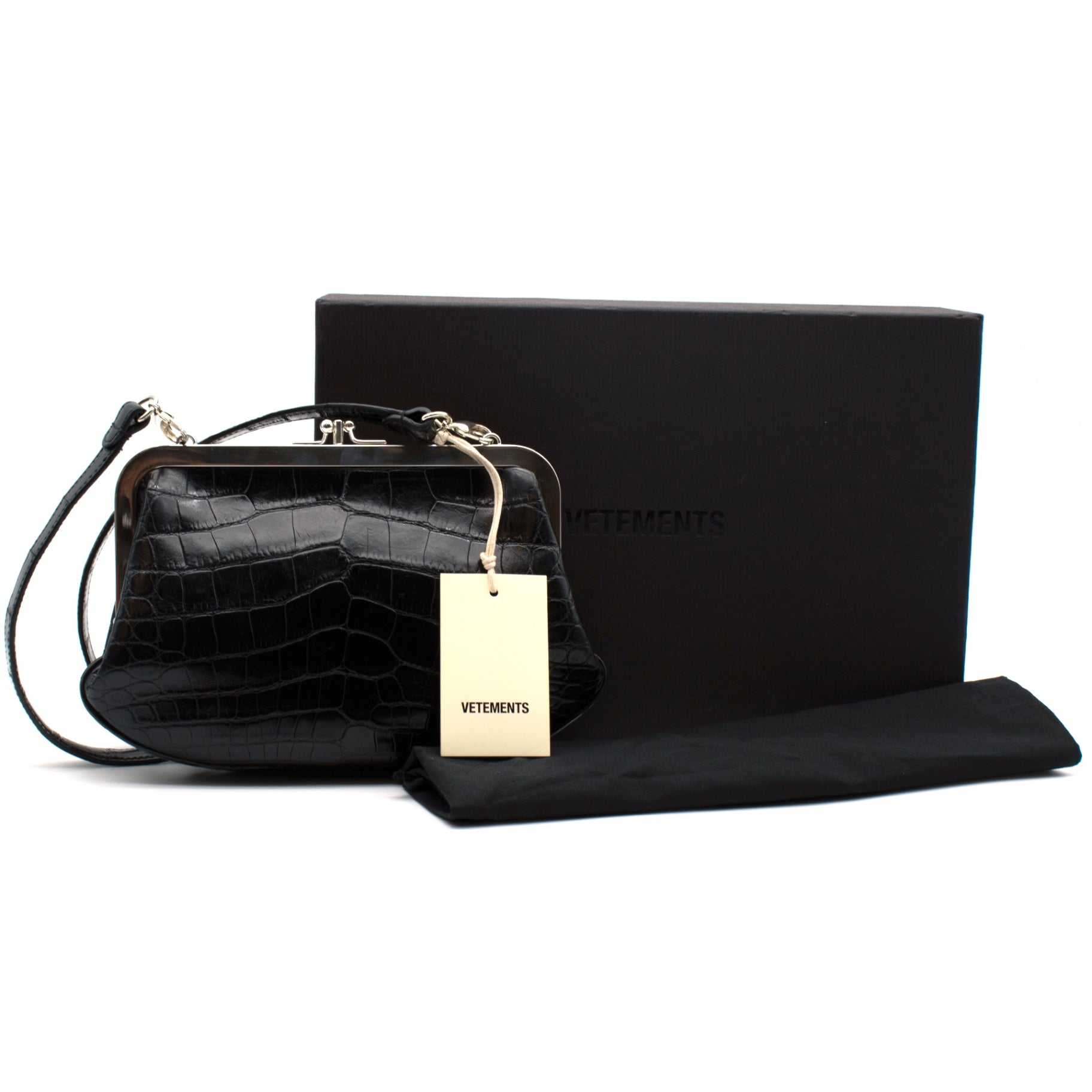 VETEMENTS Shoulder Bags one size Black