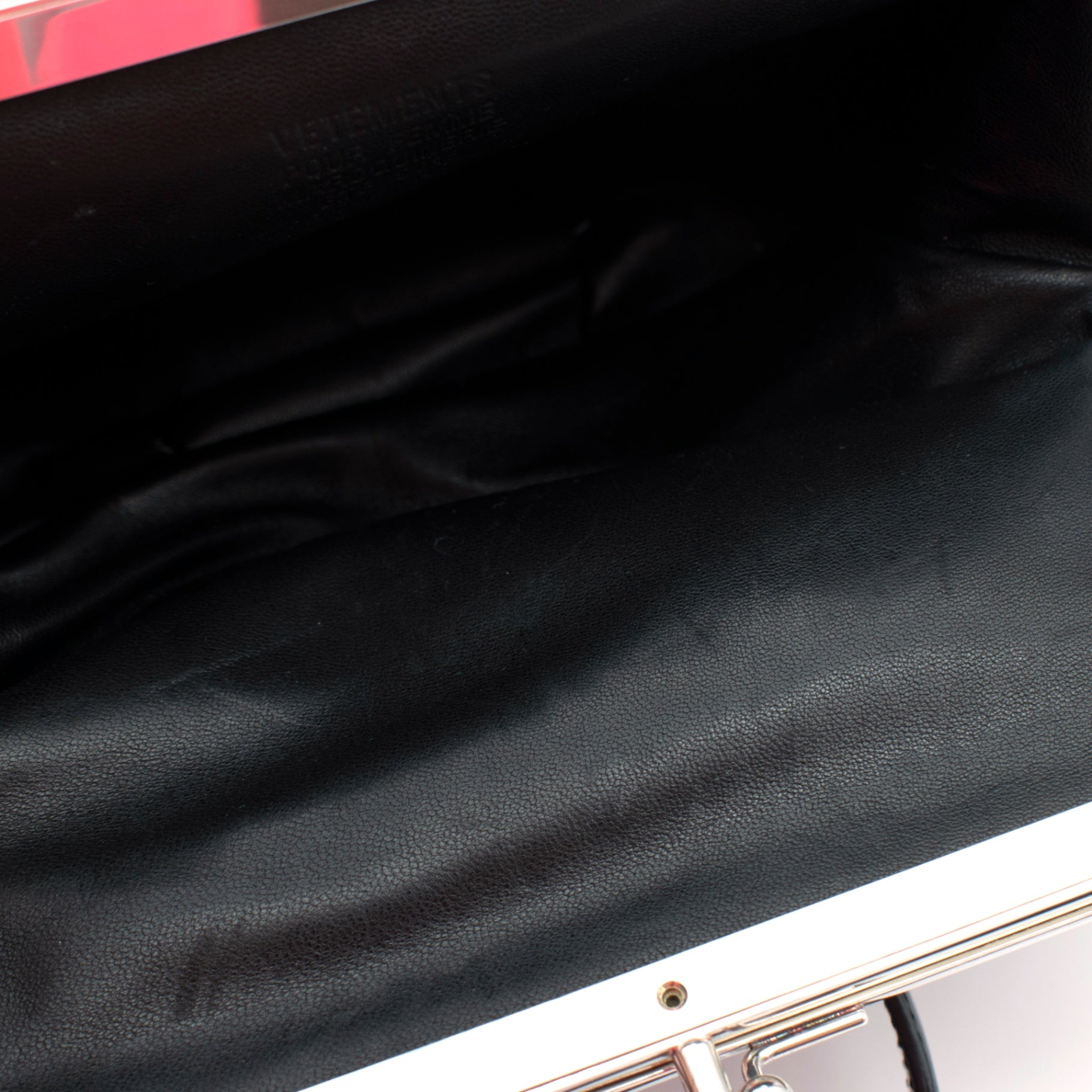 VETEMENTS Shoulder Bags one size Black