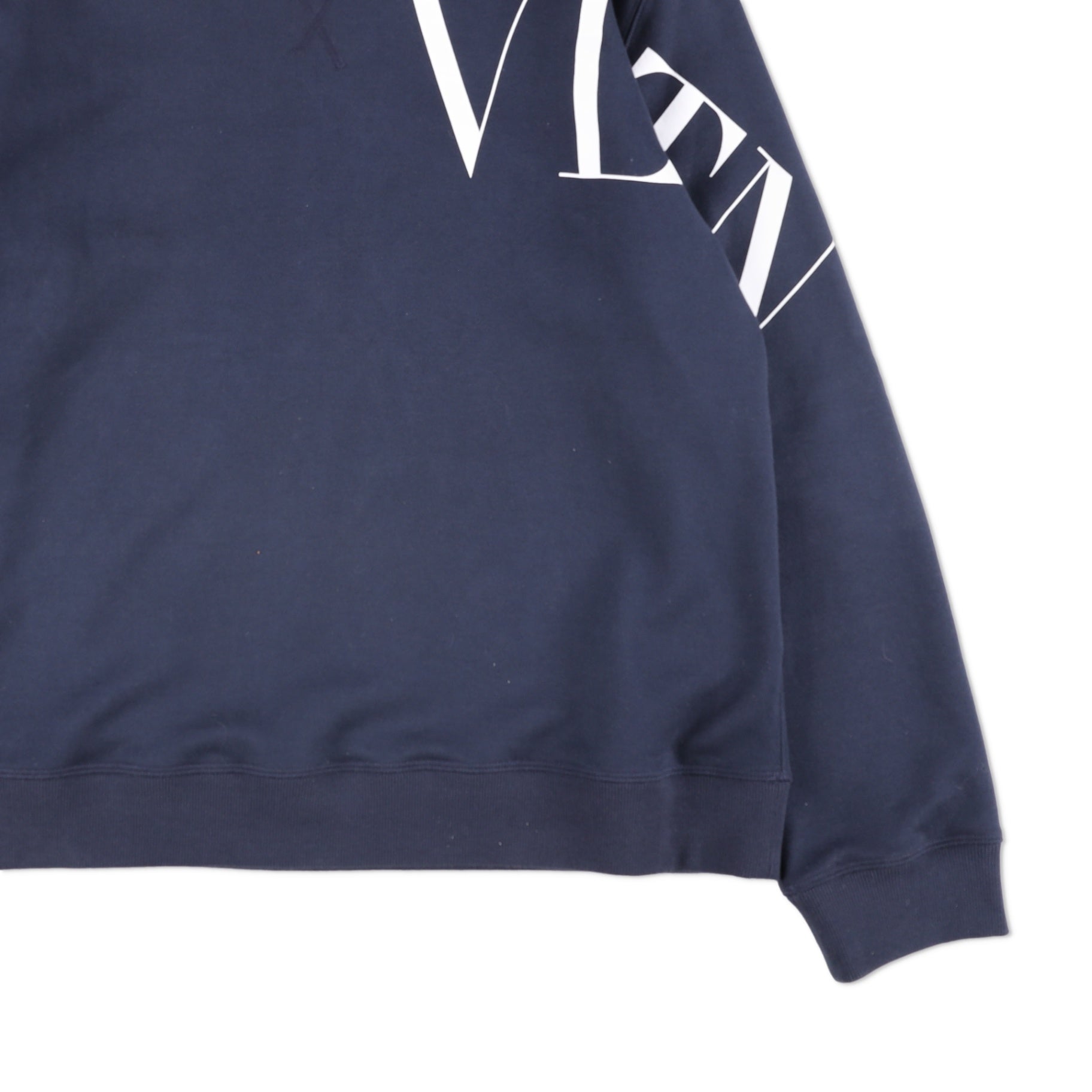 Valentino Garavani Navy VLTN Logo Jumper