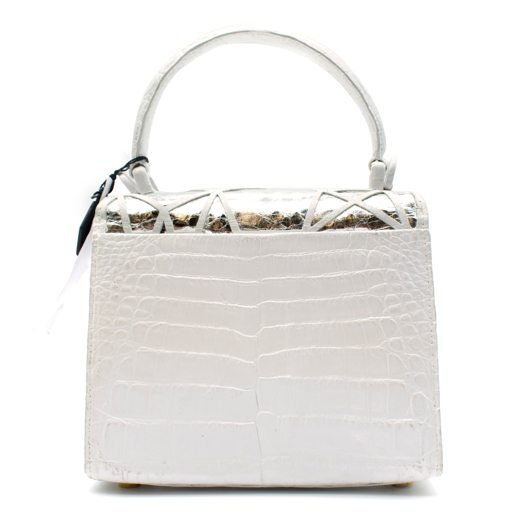 Nancy Gonzalez Lily Elaphe Top Handle Bag