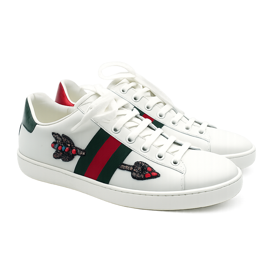 Gucci Trainers 39 White, red, green, black, teal