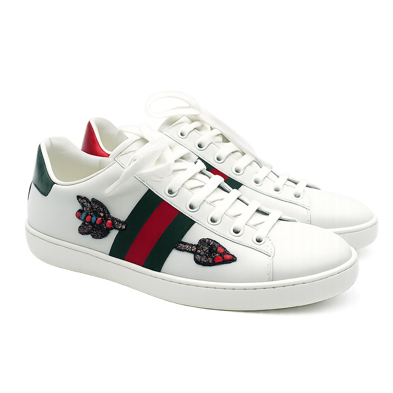 Gucci Trainers 39 White, red, green, black, teal