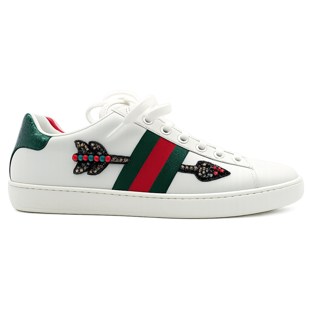 Gucci Trainers 39 White, red, green, black, teal