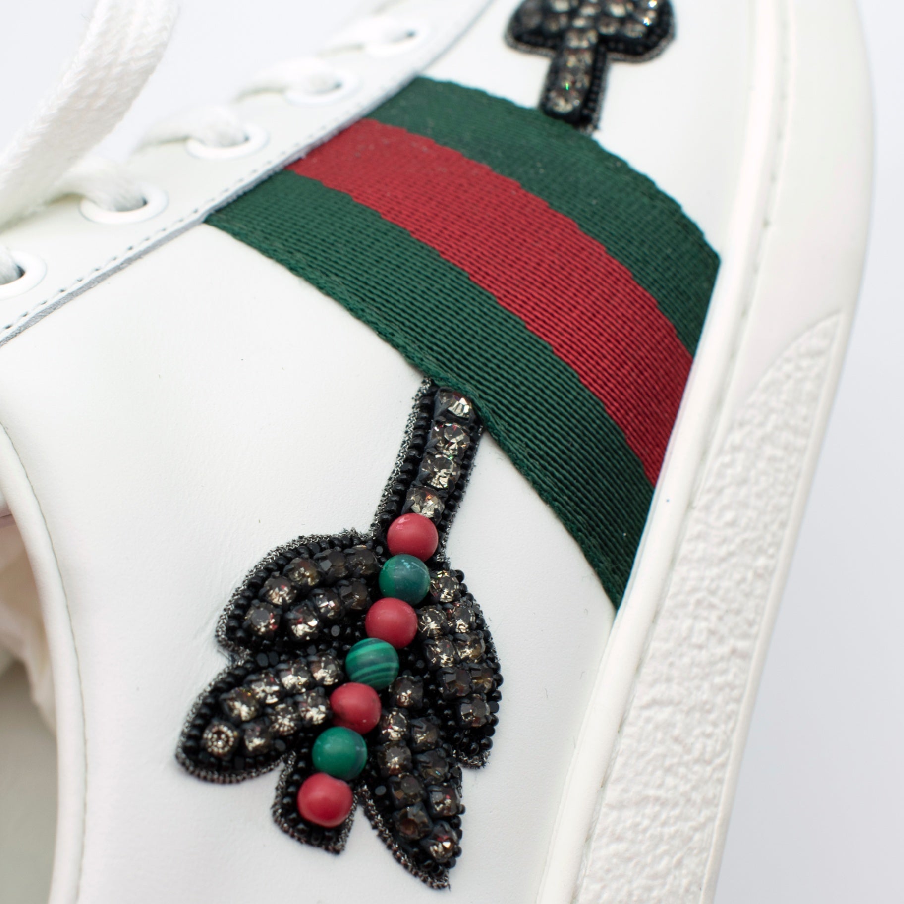 Gucci Trainers 39 White, red, green, black, teal