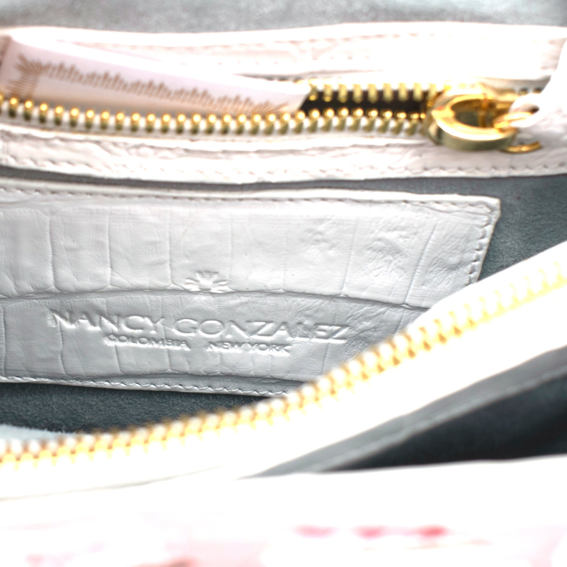 Nancy Gonzalez Lily Elaphe Top Handle Bag