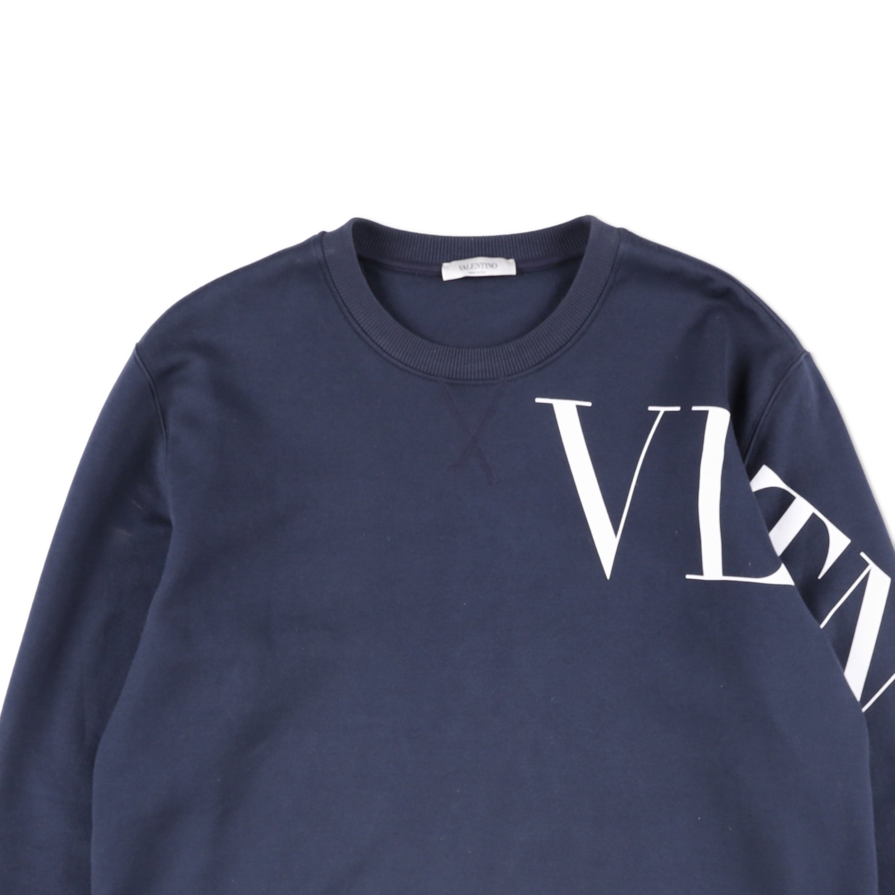 Valentino Garavani Navy VLTN Logo Jumper