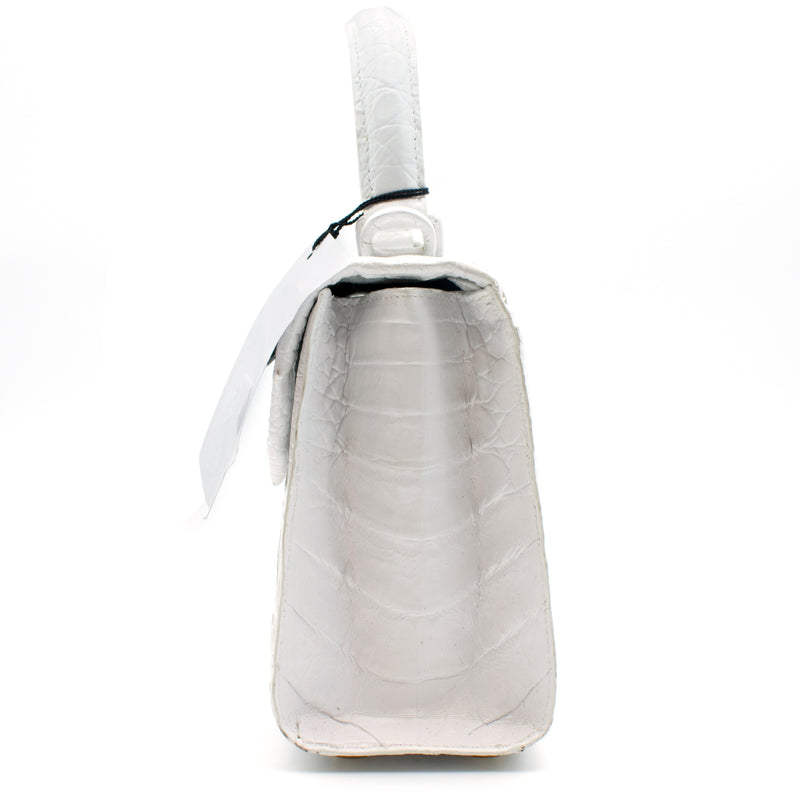 Nancy Gonzalez Lily Elaphe Top Handle Bag