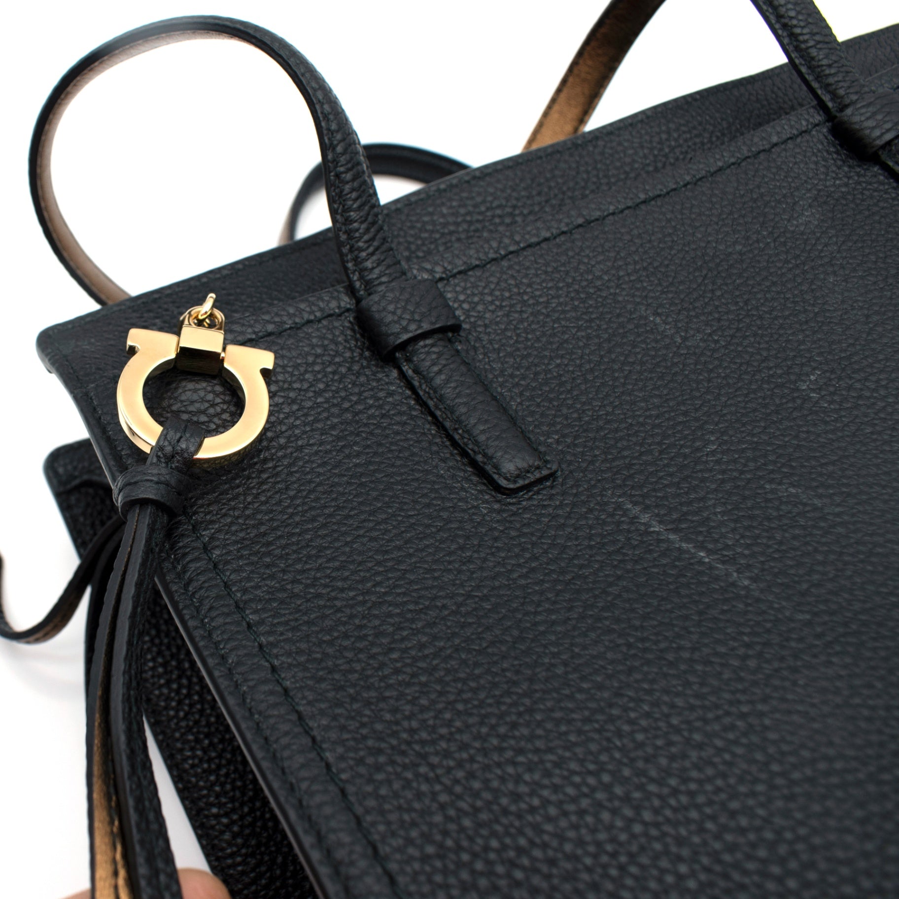 Salvatore Ferragamo Amy Leather Bag