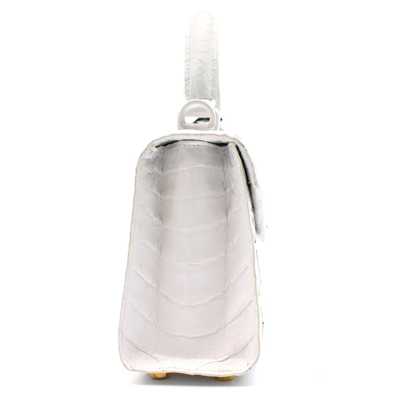 Nancy Gonzalez Lily Elaphe Top Handle Bag