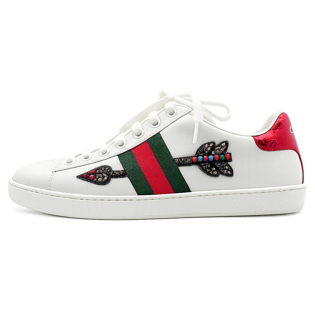 Gucci Trainers 39 White, red, green, black, teal